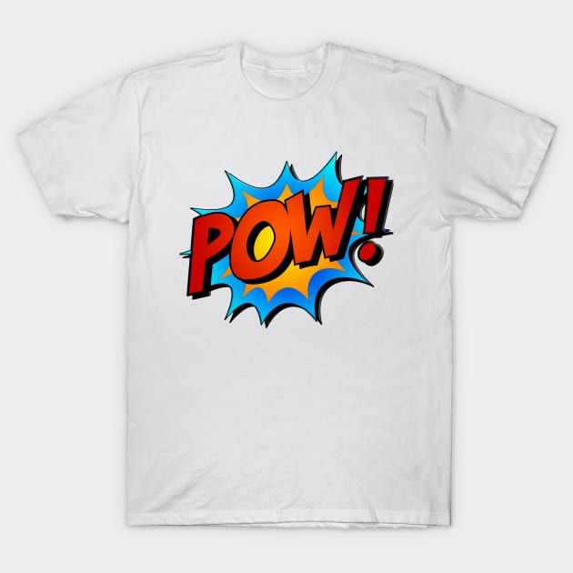 POW! T-Shirt by richardsimpsonart